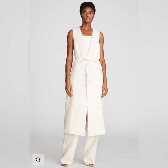 Halston NELLIE DRESS IN STRETCH CREPE Size 8 - Picture 1 of 10